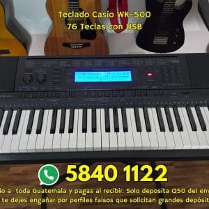 Teclado CASIO WK-500
